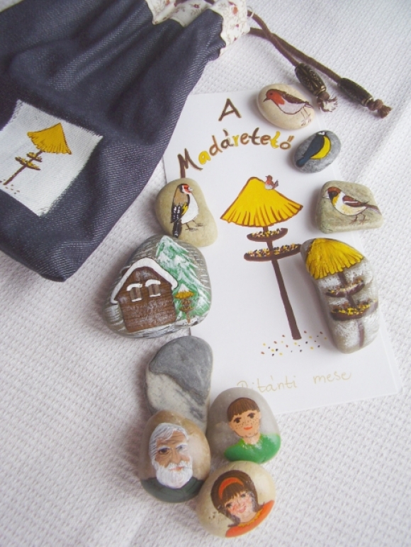 A Madáretető, ez egy kedves madaras , madáretetős mese